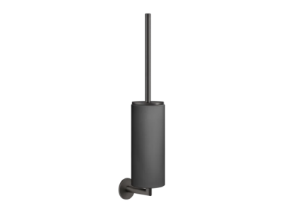 На изображении товар Ёршик Gessi Ventaglio, настенный, цвет Black Metal Brushed PVD от официального представителя в Москве