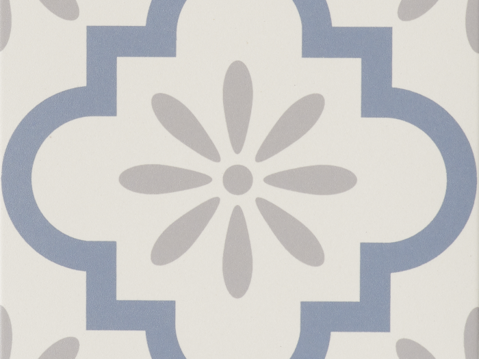 На изображении товар CERAMICHE GRAZIA Керамогранит SHADES OF ART GIRALDA 20X20 DENIM/GRAVEL от официального представителя в Москве