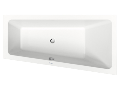 На изображении товар Ванна Duravit Duravit No.1 встраиваемая, 1500x800 мм, трапеция, правый наклон, цвет белый от официального представителя в Москве