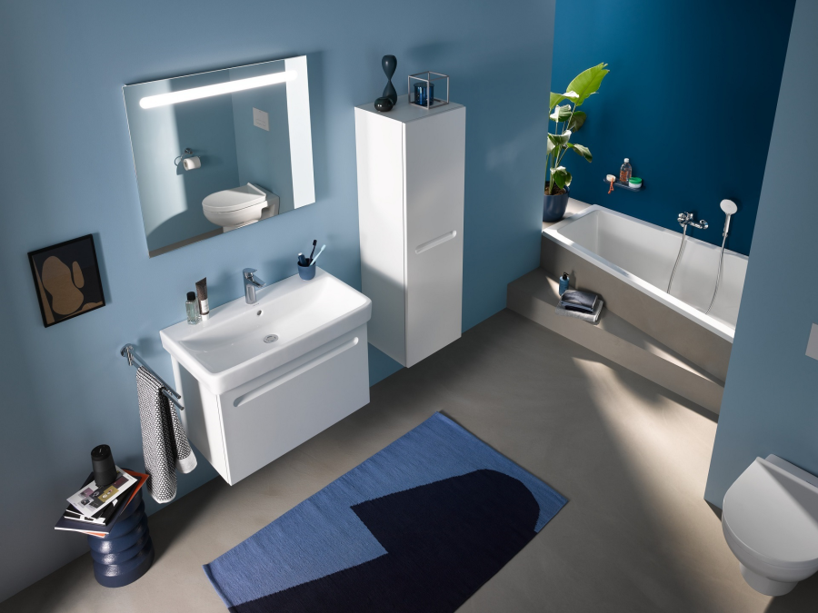 Ванна Duravit Duravit No.1 встраиваемая, 1500x800 мм, трапеция, правый наклон, цвет белый - изображение 5