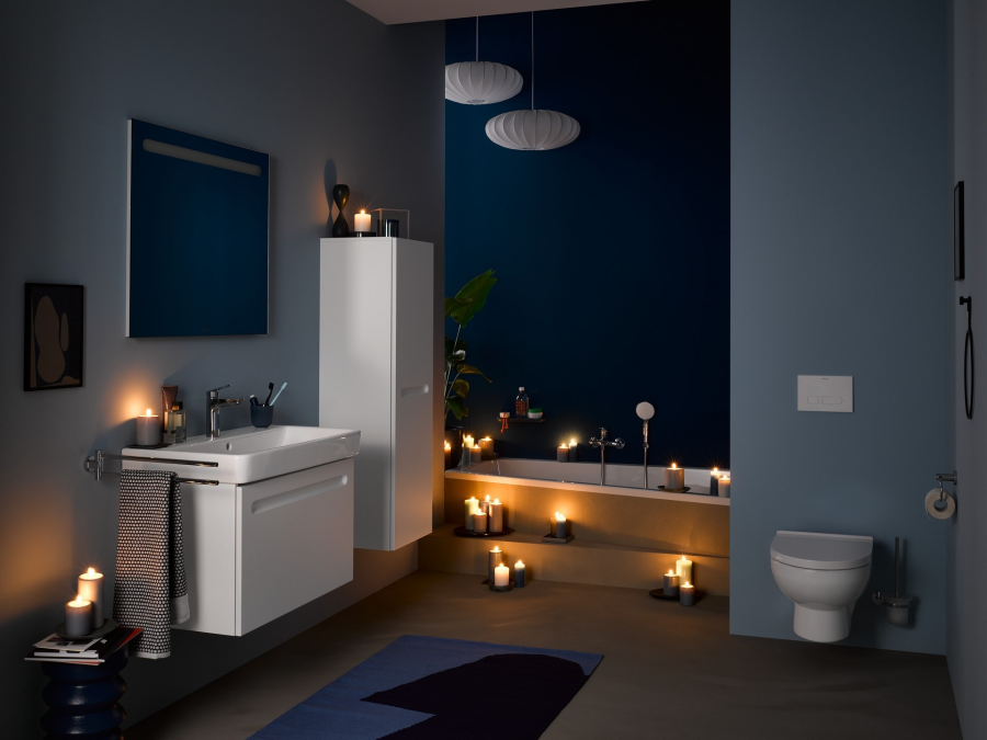 Ванна Duravit Duravit No.1 встраиваемая, 1500x800 мм, трапеция, правый наклон, цвет белый - изображение 7