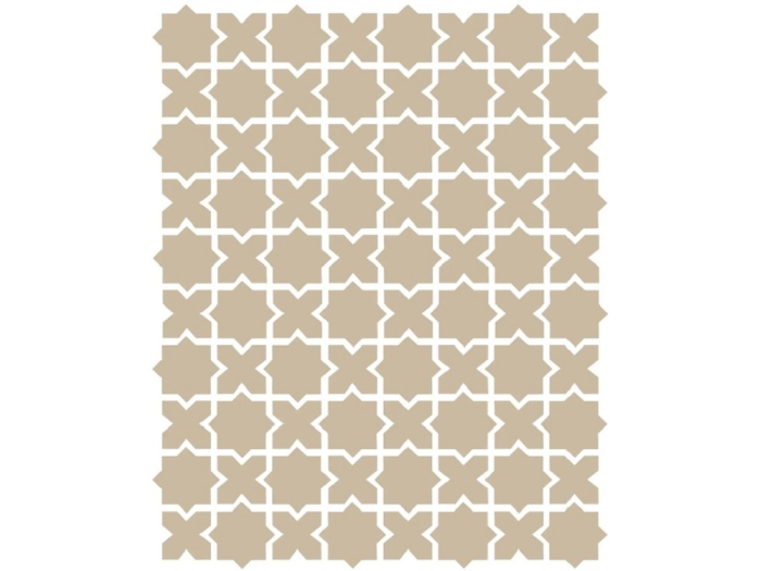На изображении товар Etruria Керамогранит Xxs Zelije 5 Su Rete Monocolore Stella Avorio / X Avorio от официального представителя в Москве