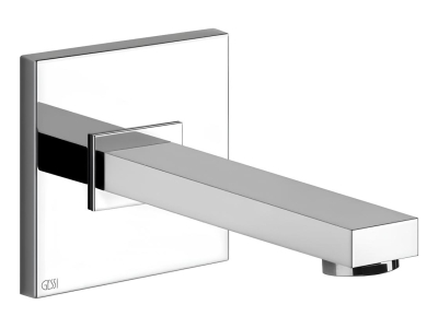 Излив для раковины Gessi Rettangolo, настенный, длина по запросу, для удалённого управления, цвет Chrome