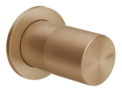 Cмеситель Gessi Habito, встраиваемый, настенный, на 1 выход, цвет Warm Bronze Br. PVD