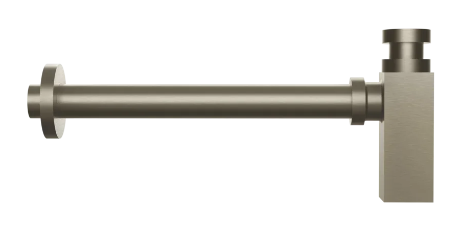 Сифон Gessi Technical Accessories, квадратный, цвет Finox Brushed Nickel