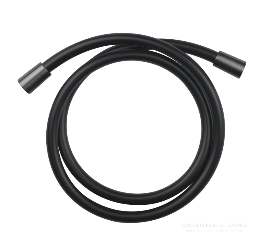 Шланг Gessi Technical Accessories, Сromalux с коническим соединением, цвет Black Metal Brushed PVD