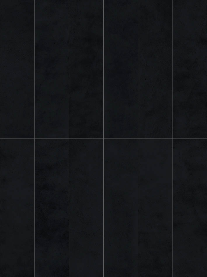 Sartoria Керамическая плитка Pop Flat Nero Glossy 6.2x25 - изображение 1