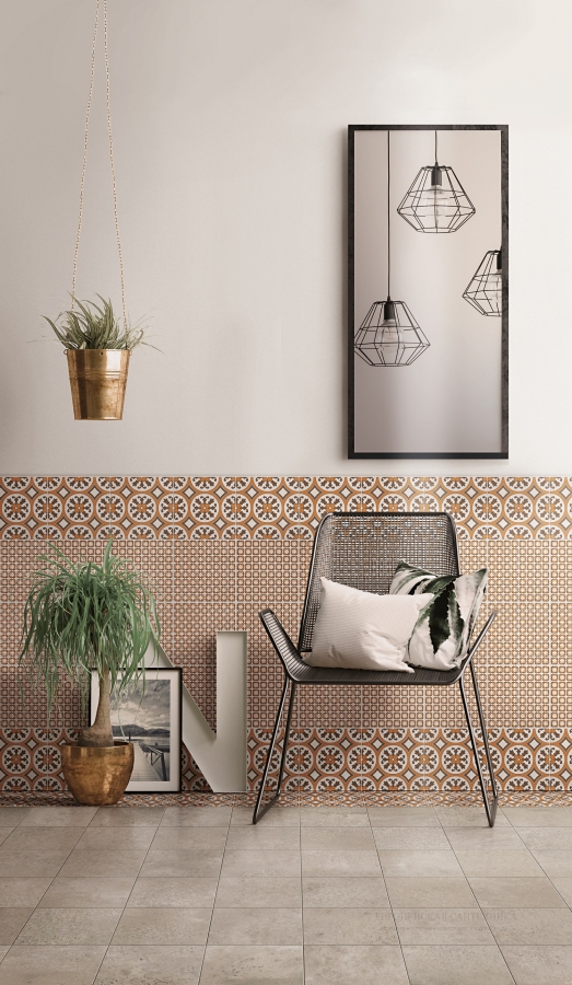 La Fabbrica Ava Керамогранит Space Bone Pattern nat 20x20 - изображение 2