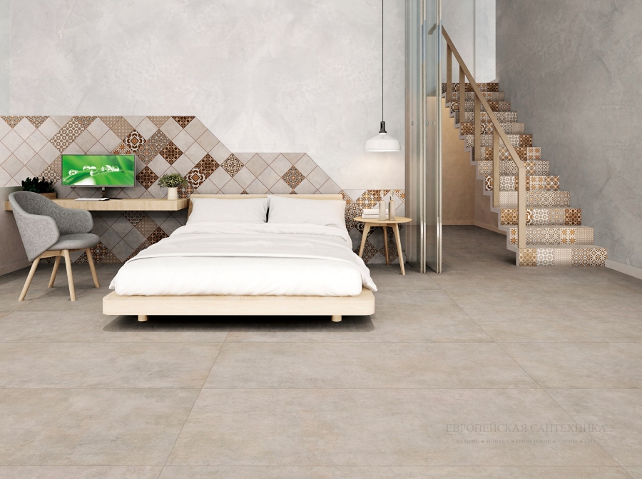 La Fabbrica Ava Керамогранит Space Bone Pattern nat 20x20 - изображение 1