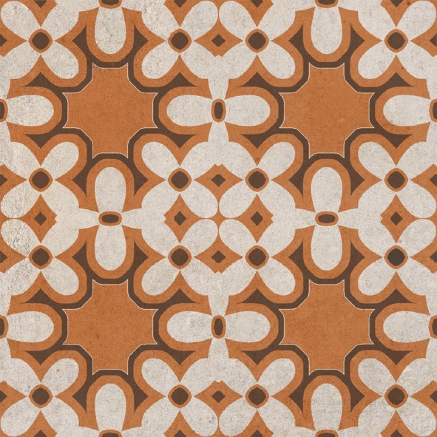 La Fabbrica Ava Керамогранит Space Bone Pattern nat 20x20 - изображение 7