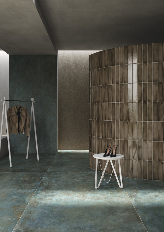 Iris Ceramica Керамическая плитка Theke Tempere Moka glossy 30x7,5 - изображение 1