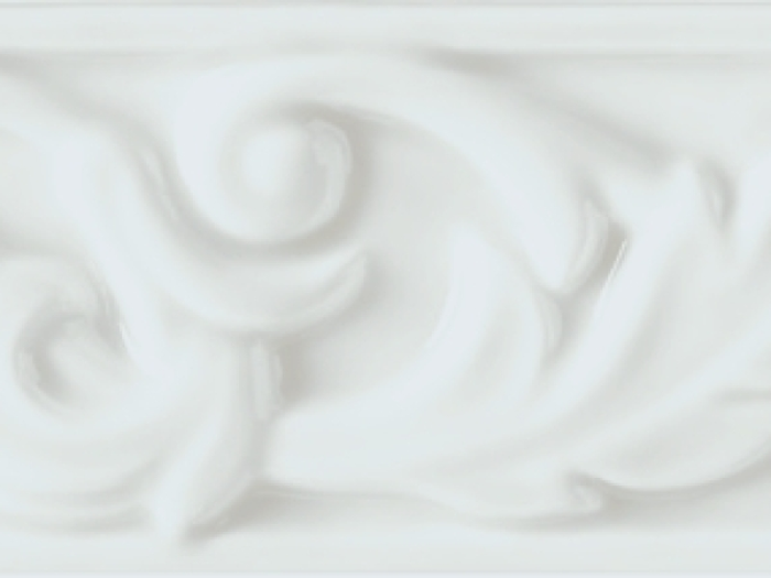 На изображении товар CERAMICHE GRAZIA Бордюр NEW CLASSIC FESTONE 6X26 PARFUME от официального представителя в Москве