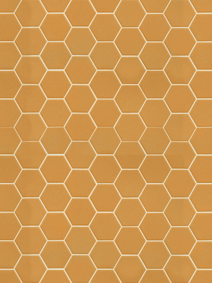 Terratinta Ceramics Мозаика, керамогранит Hexa Matt Yellow Corn Mosaic 31.6x31.6 (4.3x3.8) / 4.0
