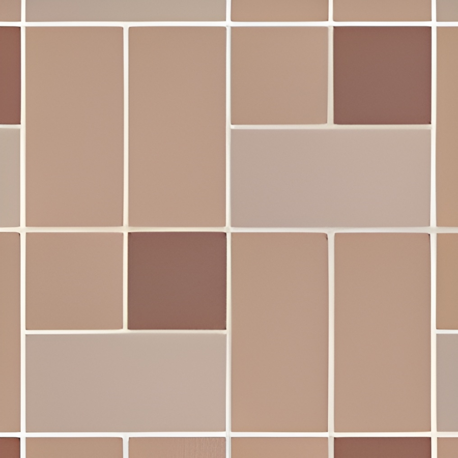 Micro. Керамогранит Microtiles Modern Mix Cotto/Klinker/Terracotta 40,2x40,2