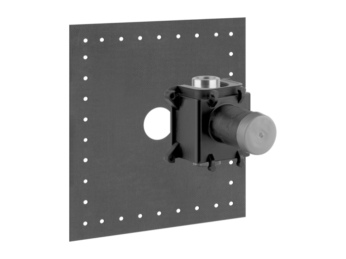 На изображении товар Скрытая часть запорного вентиля Gessi, для термостата высокой производительности, цвет Chrome от официального представителя в Москве