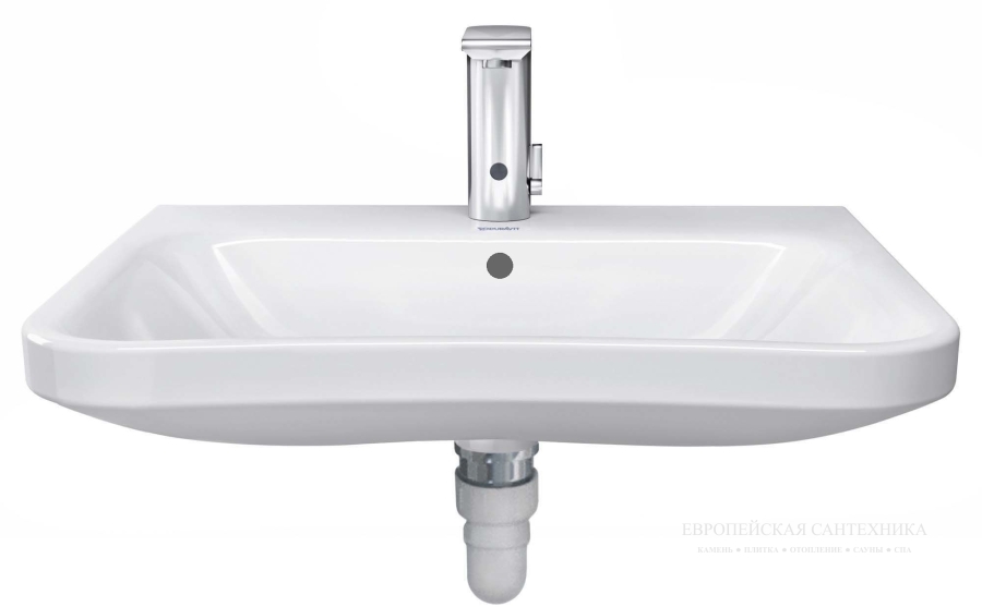 Раковина Duravit DuraStyle Vital подвесная, 650х570 мм, с переливом, 1 отверстие под смеситель, цвет белый с покрытием WonderGliss - изображение 1