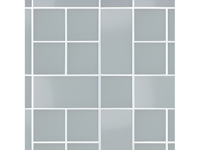 На изображении товар Micro. Керамогранит Microtiles Plaid Mix Glaze Azure 30,1x30,1 от официального представителя в Москве