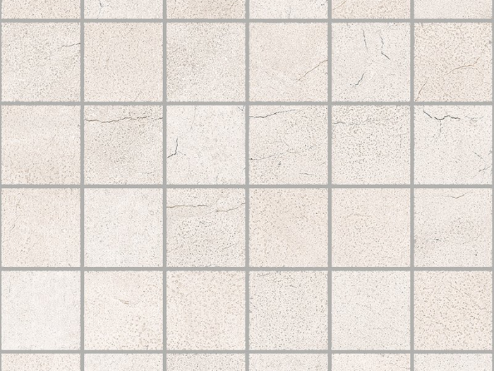 На изображении товар Santagostino Керамогранит Mosaico Set Concrete White, 30x30 от официального представителя в Москве