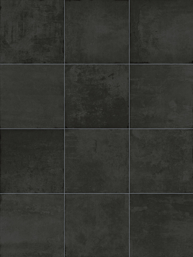 Sartoria Керамическая плитка Tsquare Noir Matt 20x20 - изображение 1