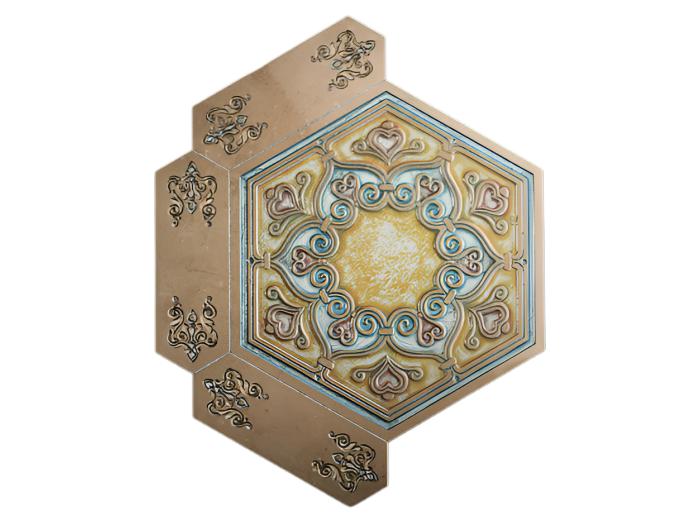 На изображении товар Akros Venezia Камень La Dolce vita Sintesi T Trani Silver 25х31,5х1 от официального представителя в Москве