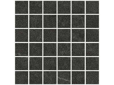 Living Ceramics Керамогранит Vonn Anthracite Mosaic 55 Bush Hammered Anti-slip 29,8x29,8