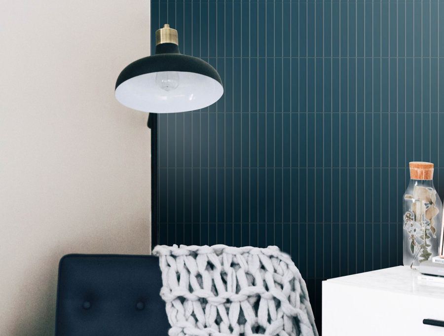 Terratinta Ceramics Мозаика, керамогранит Mosaico Stick Matt Deep Navy Mosaico 29x30 / 5.5 - изображение 1