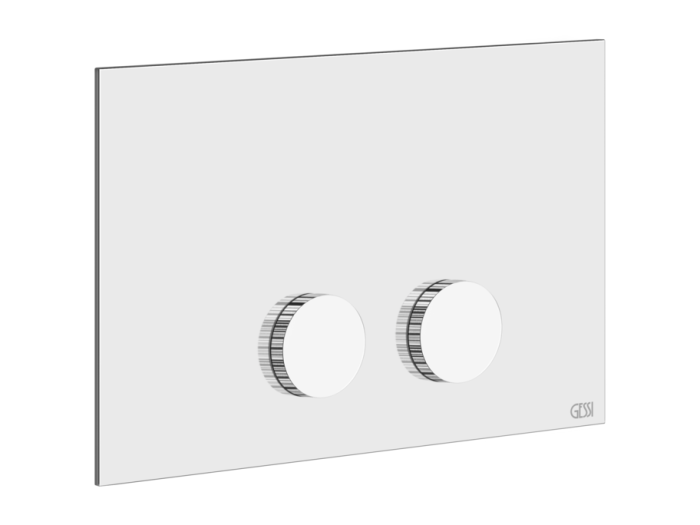 На изображении товар Клавиша смыва Gessi Total Look, Geberit Sigma 8 e Sigma 12, цвет Chrome от официального представителя в Москве