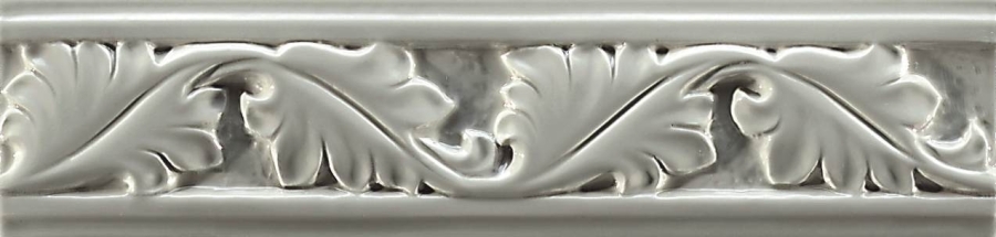 CERAMICHE GRAZIA Бордюр FORMAE FOLIAGE 6,5X26 STEEL