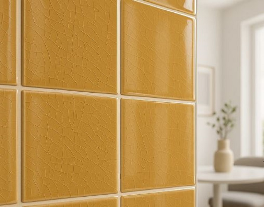 Etruria Керамическая плитка VICTORIA 15X15 Piano Caramel Craquele' - изображение 1