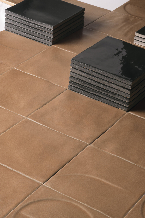 Iris ceramica Керамическая плитка Bottega D'arte Antracite glossy 15x15 - изображение 4