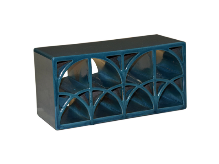 На изображении товар Sartoria Керамика Split Loop Peacock Glossy 12x23.8 от официального представителя в Москве