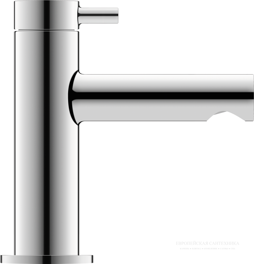 Кран для раковины Duravit Circle для холодной воды, h-135 мм, цвет хром глянец - изображение 1