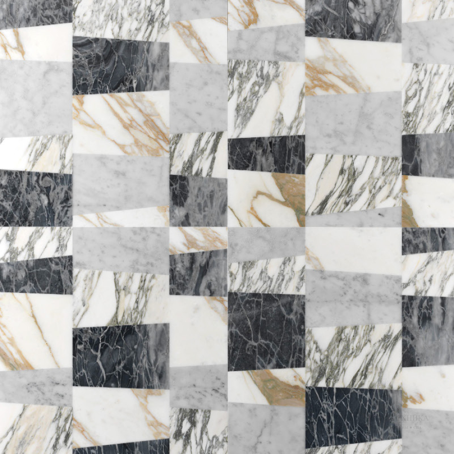 Lithos design Камень Marble Floor Design Opus Piano 60x60x1,8 - изображение 12