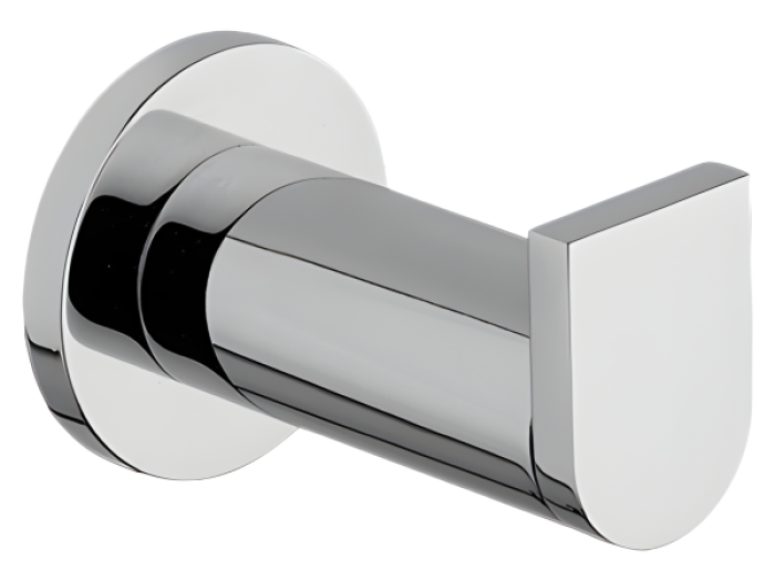 На изображении товар Крючок Bagno&Associati Carmen, одинарный, цвет хром от официального представителя в Москве