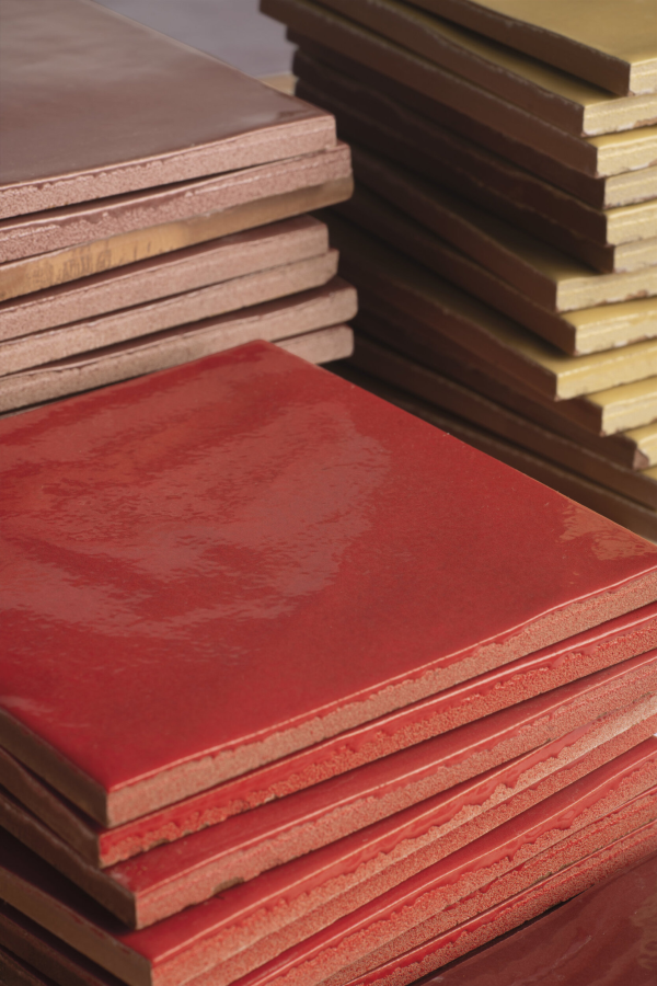 Iris ceramica Керамическая плитка Bottega D'arte Rosso glossy 15x7,5 - изображение 4