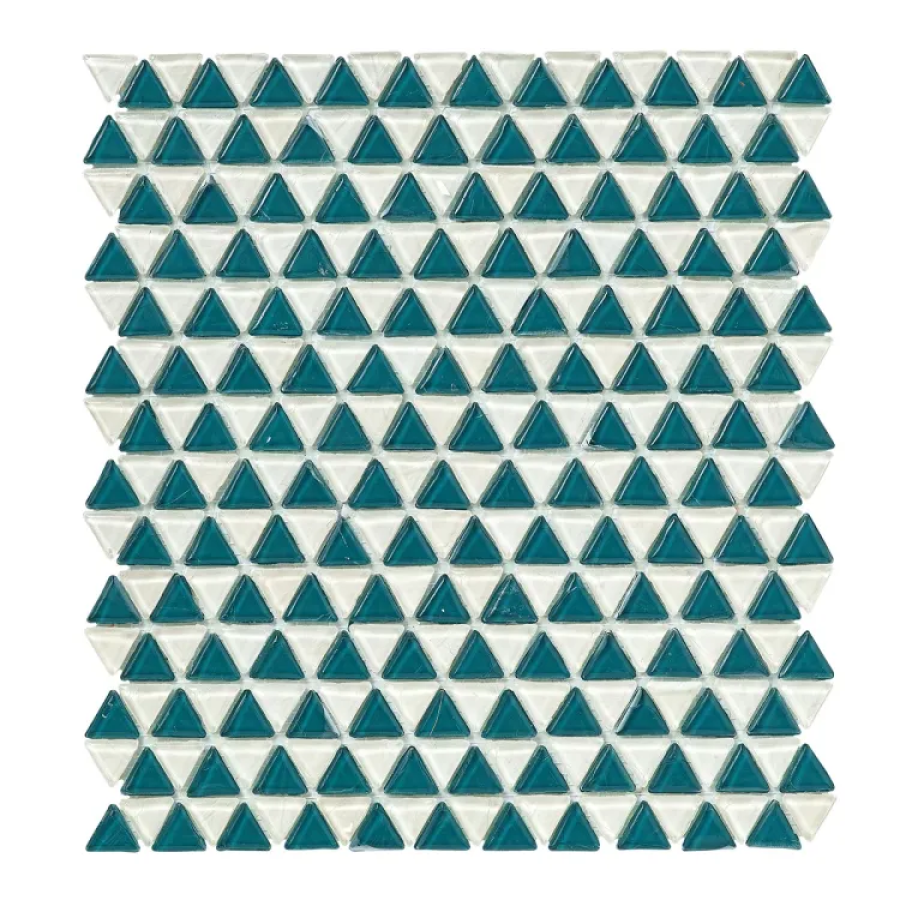 Sicis Смальтовая мозаика Trigono Blends Mosaic Anton chips size 19x21 mm sheet-size 284x300 mm