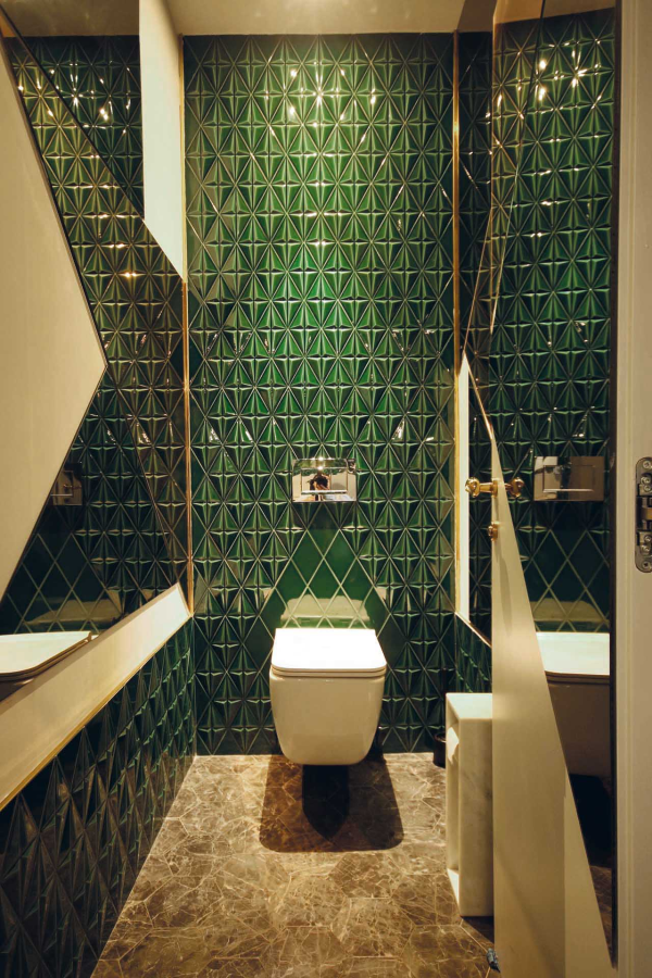 Etruria Керамическая плитка CONCETTO SPAZIALE 13X22.2 Rombo Deep Chestnut - изображение 5