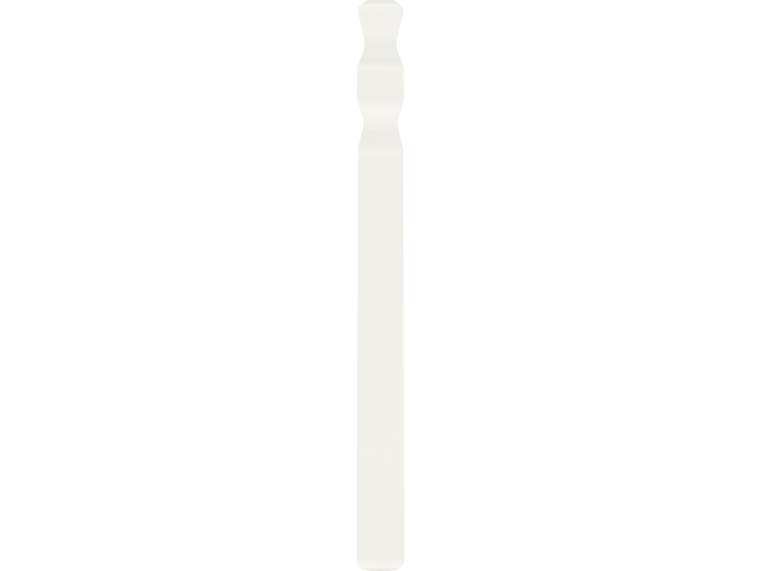 На изображении товар CERAMICHE GRAZIA Угловой элемент ELEGANCE ANGOLO ZOCCOLO 1,2X15 SNOW MATT от официального представителя в Москве