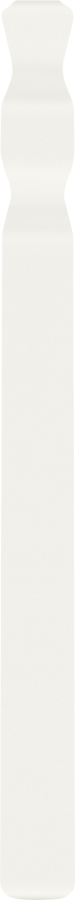 CERAMICHE GRAZIA Угловой элемент ELEGANCE ANGOLO ZOCCOLO 1,2X15 SNOW MATT