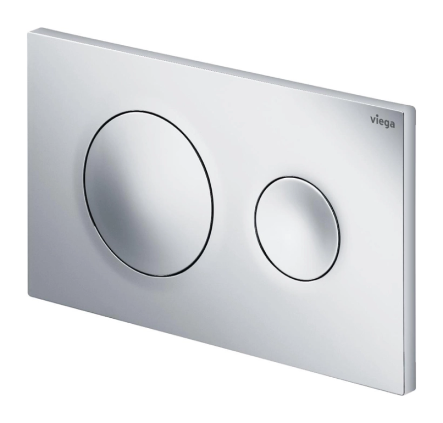 Инсталляция Viega Prevista Dry для подвесного унитаза с клавишей Visign for Style 20, 1120 х 490 мм, цвет хром