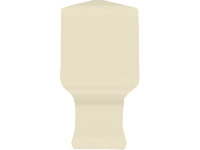 На изображении товар CERAMICHE GRAZIA  Угловой элемент ELEGANCE ANGOLO BORDURA 1,5X3,5 BONE MAT от официального представителя в Москве