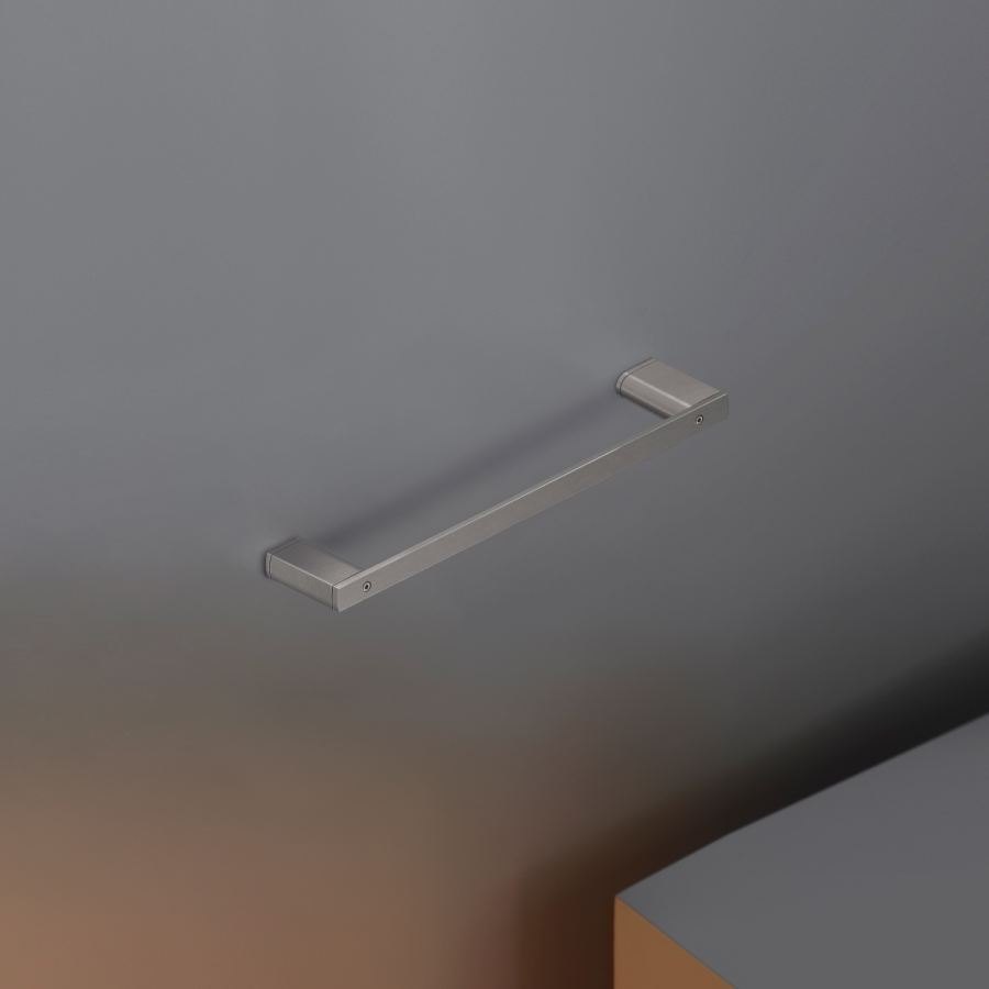 Полотенцедержатель CEA Design Lutezia, настенный, L- 400 мм, цвет сатинированная сталь - изображение 1