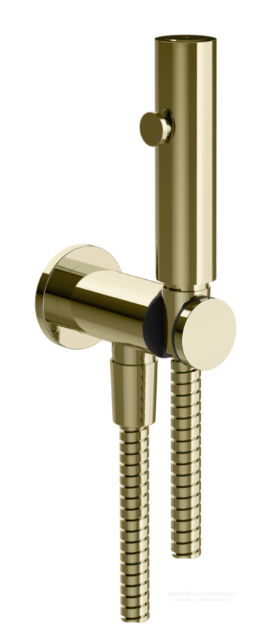 Душ гигиенический Gessi Tondo, настенный, цвет Brass PVD