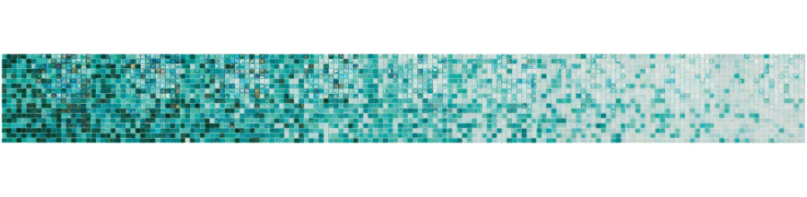 Sicis Стеклянная мозаика Degradé Degrade’ 08-4253-00-2 chips size 15х15 mm sheet size 295x295 mm