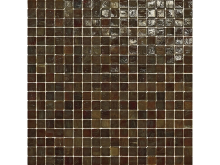 На изображении товар Sicis Стеклянная мозаика Natural Wenge chips size 15х15 mm sheet size 295x295 mm от официального представителя в Москве