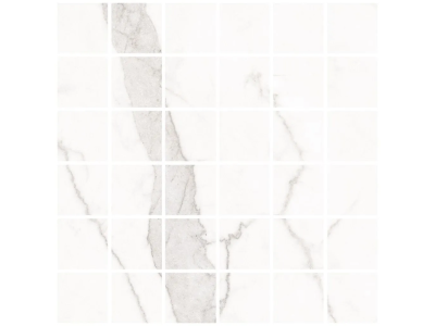 Living Ceramics Керамогранит Blanc Calacatta Mosaic 55 Soft textured 29,8x29,8