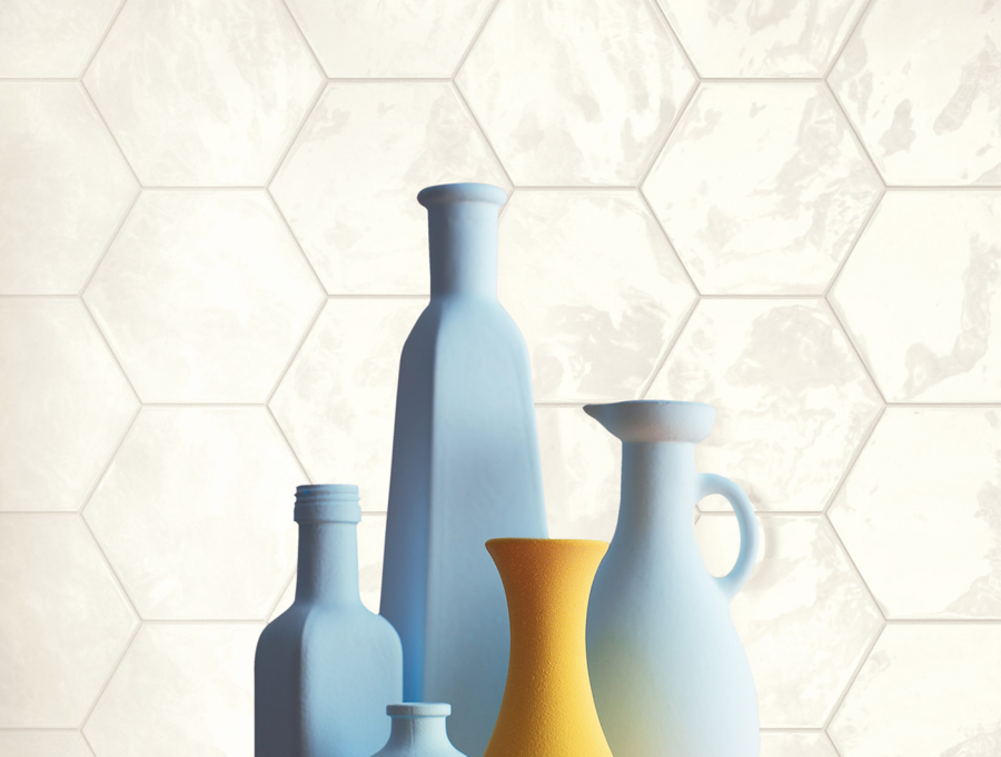Terratinta Ceramics Керамогранит HEXA Wall Glossy Lemon Sorbet 17.3x15 / 10.0 - изображение 1