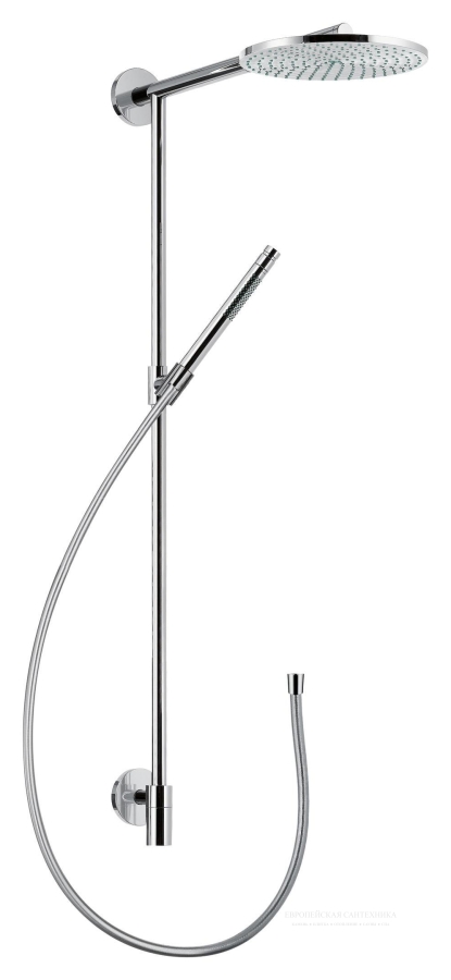 Душевая стойка Hansgrohe Raindance S 240 Showerpipe Connect, кронштейн 460 мм, цвет хром