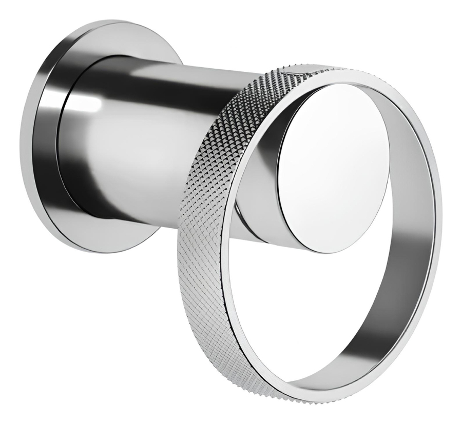 Смеситель для душа Gessi Anello, встраиваемый, однорычажный, на 1 потребителя, внешняя часть, цвет Chrome