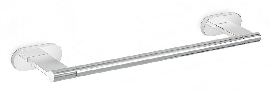 Полотенцедержатель Newform Round accessories, 300 мм, настенный, цвет хром